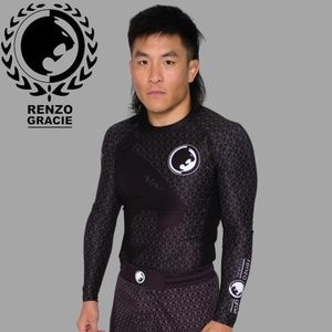 Renzo Gracie Mecca Ranked Long Sleeve Rashguard